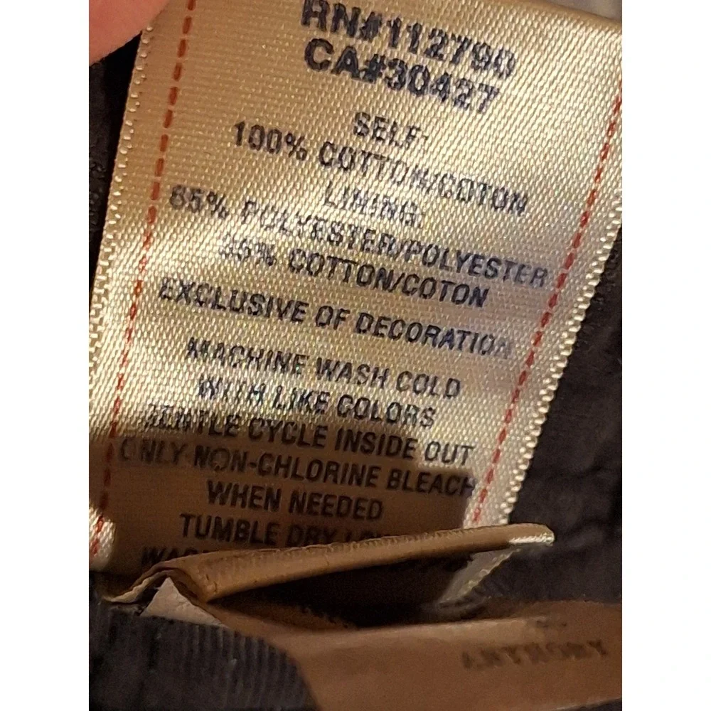 True Religion Anthony Mens Cargo Pants Size 30 Charcoal Grey Straight Drawstring